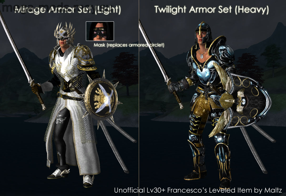 Мод «Unofficial Level 30 Item Mod for Francesco's Leveled Item» 1.0 Для Oblivion