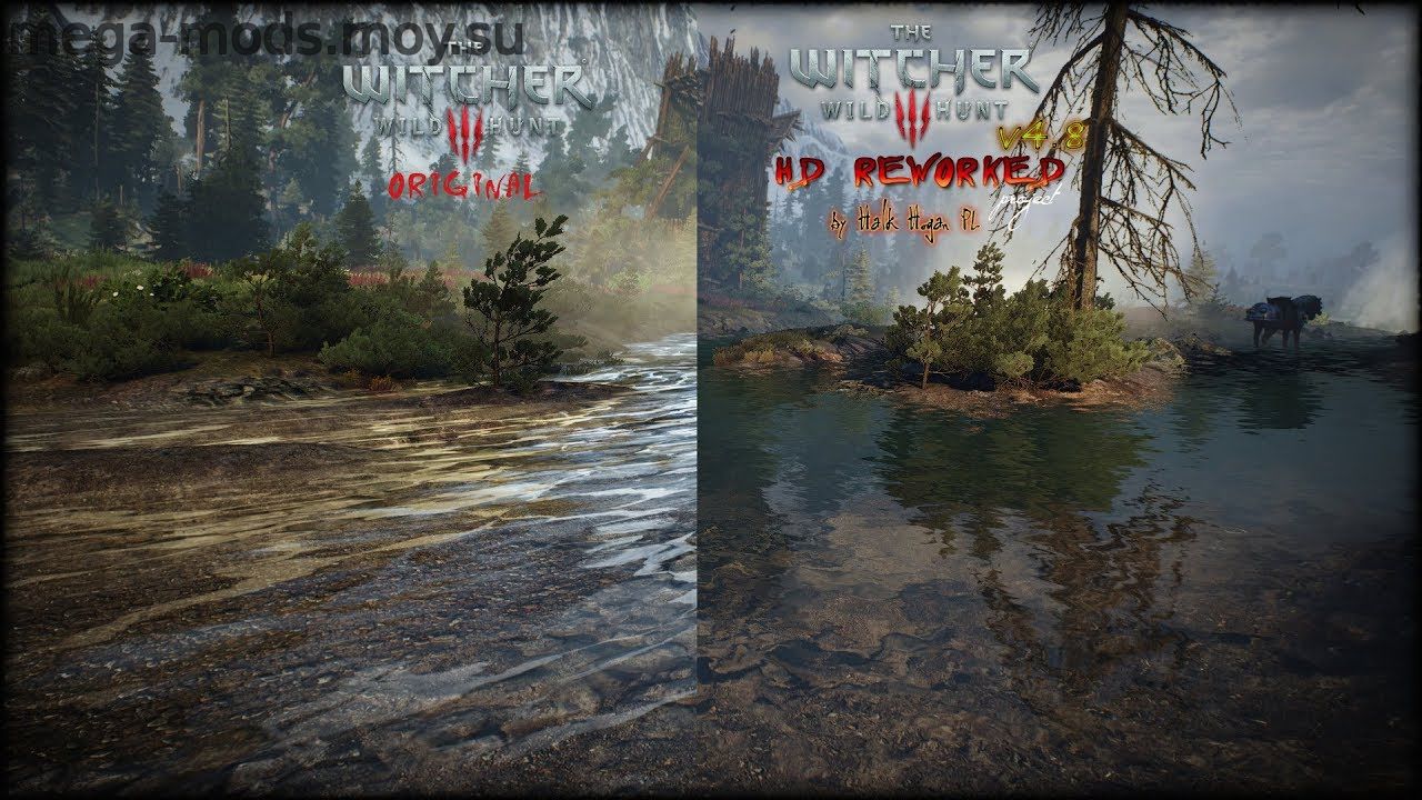 TW 3 REMASTER MOD / ОБНОВЛЕННЫЙ ВЕДЬМАК 3 1.5